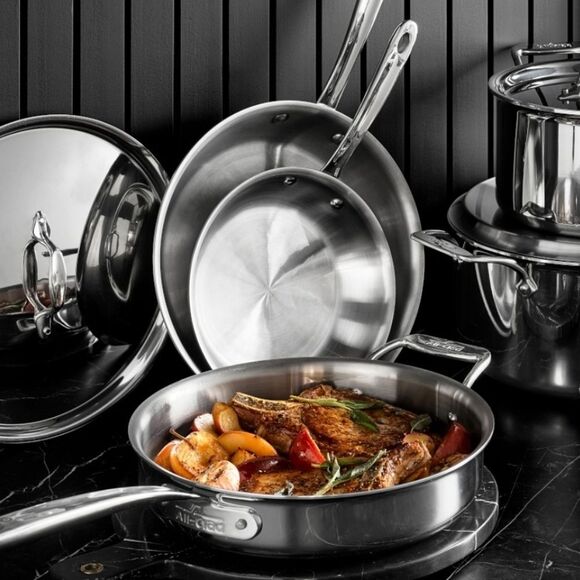 All-Clad G5 Graphite Core Stainless Steel 10.5" Fry Pan - Picture 4 of 16